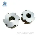 High wear-resistant recycled metal trash shredding blade